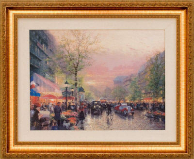 Paris - City Of Light by Thomas Kinkade Pricing Limited Edition Print image