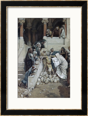 Dumb Man Possessed With A Devil by James Tissot Pricing Limited Edition Print image