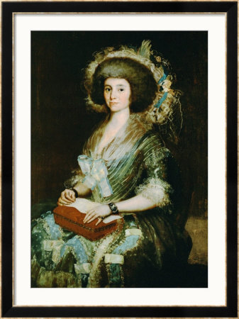 Dona Isabel Lobos De Porcel, Before 1805 by Francisco De Goya Pricing Limited Edition Print image