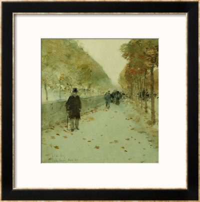 Quai Du Louvre, 1889 by Albert Bierstadt Pricing Limited Edition Print image