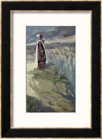 Moses Sees The Promised Land From Afar by James Tissot Pricing Limited Edition Print image