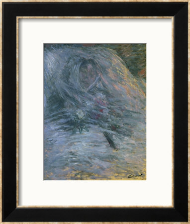 Camille Monet (1847-1879), First Wife Of The Painter, On Her Deathbed, 1879 by Claude Monet Pricing Limited Edition Print image