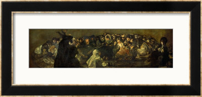 Witches' Sabbath (Acquelarre) by Francisco De Goya Pricing Limited Edition Print image