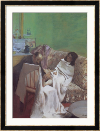 The Pedicure, 1873 by Edgar Degas Pricing Limited Edition Print image