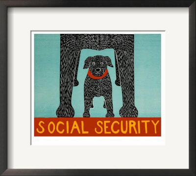 Social Security by Stephen Huneck Pricing Limited Edition Print image