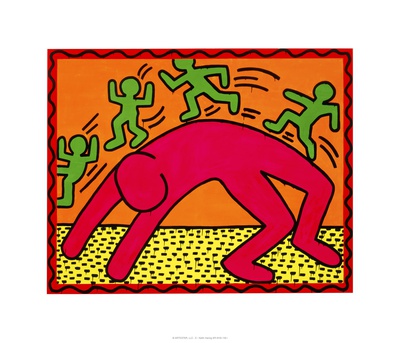 Untitled, October 7, 1982 by Keith Haring Pricing Limited Edition Print image