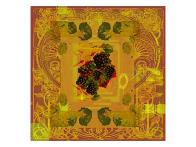 Nouveau Grapes Iv by Miguel Paredes Pricing Limited Edition Print image