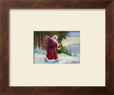 Santa Of The Mountain by Susan Mink Colclough Pricing Limited Edition Print image