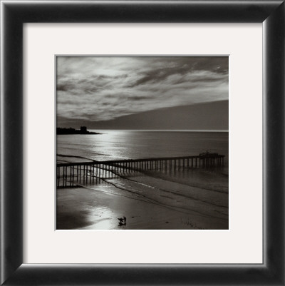 The Scripps Pier, 1966 by Ansel Adams Pricing Limited Edition Print image