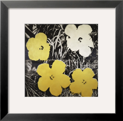Flowers (Yellow And White), C.1966 by Andy Warhol Pricing Limited Edition Print image