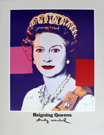 Queen Elizabeth Ii Of England From Reigning Queens by Andy Warhol Pricing Limited Edition Print image