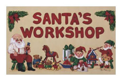 Santa's Workshop by Barbara Mock Pricing Limited Edition Print image