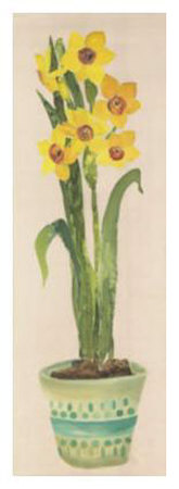 Dazzling Daffs by Hazel Burrows Pricing Limited Edition Print image