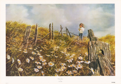 Picking Daisies by Carolyn Blish Pricing Limited Edition Print image