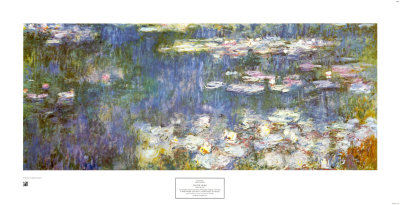 Water Lilies, Right Detail, C.1914-18 by Claude Monet Pricing Limited Edition Print image