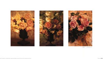 Les Couleurs Des Roses I by Thea Schrack Pricing Limited Edition Print image