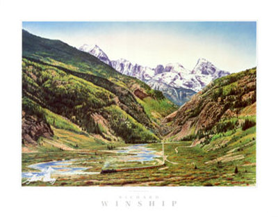 Up From Durango by Richard Winship Pricing Limited Edition Print image