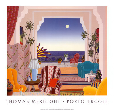 Porto Ercole by Thomas Mcknight Pricing Limited Edition Print image