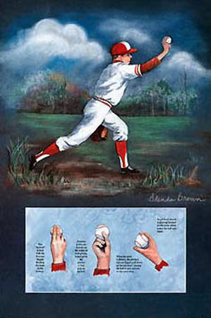 Fastball by Glenda Brown Pricing Limited Edition Print image