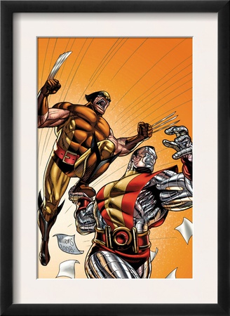 Wolverine First Class #21 Cover: Colossus And Wolverine by David Williams Pricing Limited Edition Print image