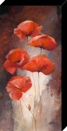 Poppy Bouquet I by Willem Haenraets Pricing Limited Edition Print image
