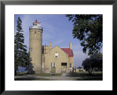 Old Mackinac Point Lighthouse, Michigan, Usa by Adam Jones Pricing Limited Edition Print image