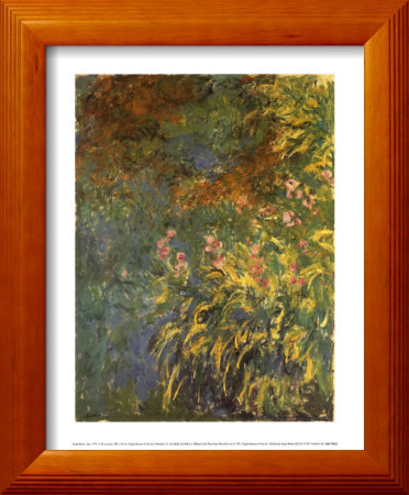Irises, 1914-17 by Claude Monet Pricing Limited Edition Print image