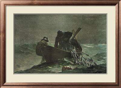 The Herring Net, 1885 by Winslow Homer Pricing Limited Edition Print image