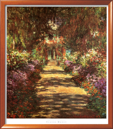 Footpath In The Garden by Claude Monet Pricing Limited Edition Print image