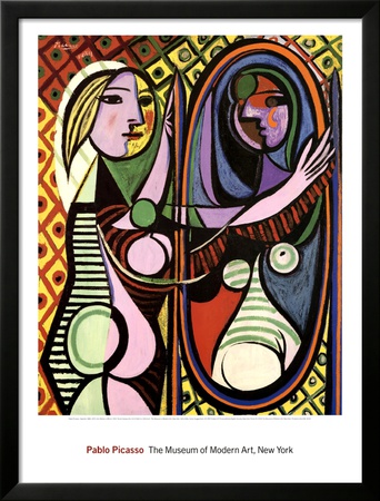 Girl Before A Mirror, 1932 by Pablo Picasso Pricing Limited Edition Print image
