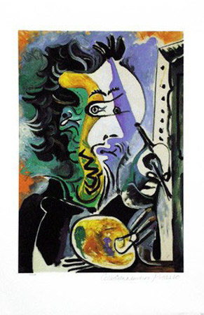 The Artist by Pablo Picasso Pricing Limited Edition Print image