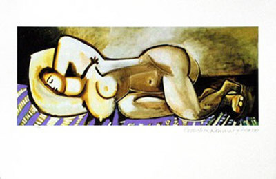 Sleeping Nude by Pablo Picasso Pricing Limited Edition Print image