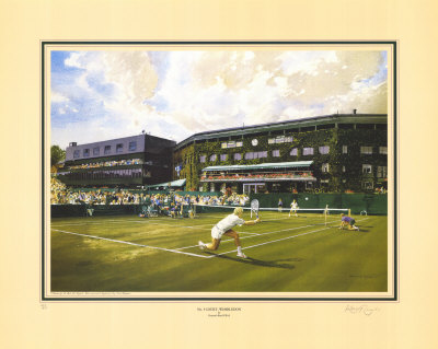 Wimbledon, 5Th Hole by Kenneth Reed Pricing Limited Edition Print image