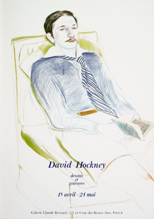 Jacques De Bascher De Beaumarchais, 1973 by David Hockney Pricing Limited Edition Print image