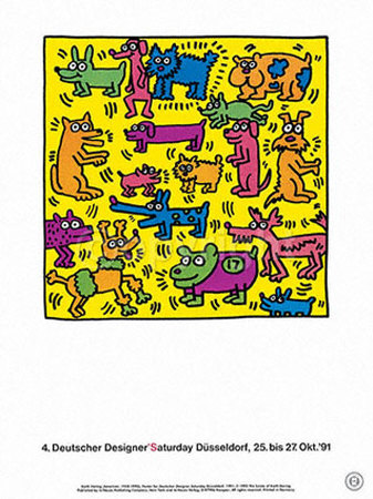 Deutscher Designer by Keith Haring Pricing Limited Edition Print image