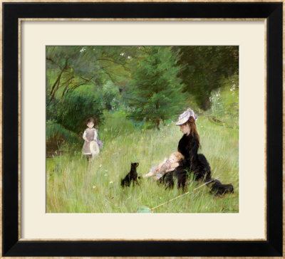 In A Park, Circa 1874 by Berthe Morisot Pricing Limited Edition Print image