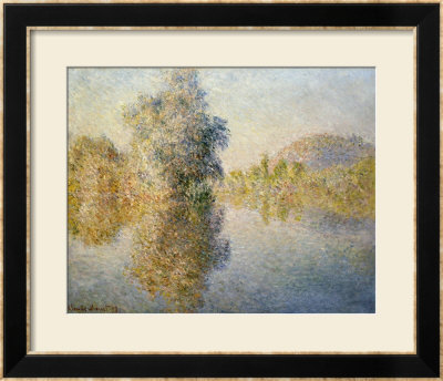 Early Morning On The Seine At Giverny, 1893 by Claude Monet Pricing Limited Edition Print image