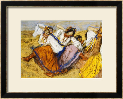 Russian Danccers, Circa 1895 by Edgar Degas Pricing Limited Edition Print image