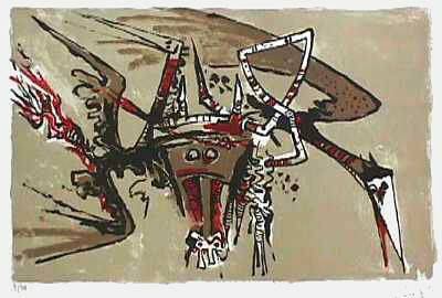 Sans Titre Ii by Wilfredo Lam Pricing Limited Edition Print image
