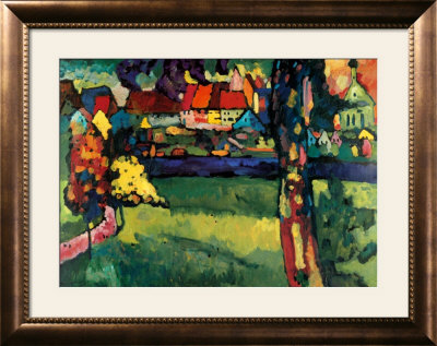 Murnau, 1909 by Wassily Kandinsky Pricing Limited Edition Print image