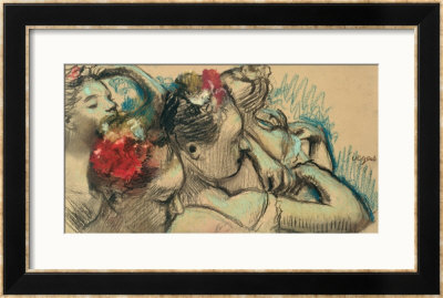 Dancers, Circa 1896-8 by Edgar Degas Pricing Limited Edition Print image