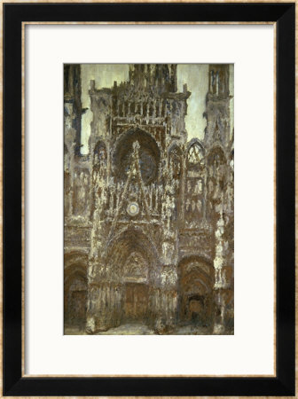 Cathedrale De Rouen-Harmonie Brune by Claude Monet Pricing Limited Edition Print image