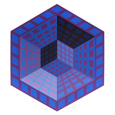 Letz by Victor Vasarely Pricing Limited Edition Print image