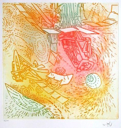 Coïgitum by Roberto Matta Pricing Limited Edition Print image