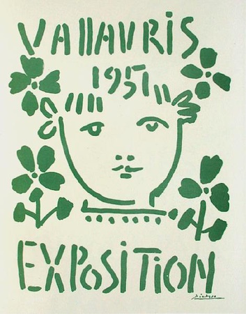 Af 1951 - Exposition Vallauris by Pablo Picasso Pricing Limited Edition Print image