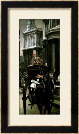 Going To Business (Going To The City), Circa 1879 by James Tissot Pricing Limited Edition Print image