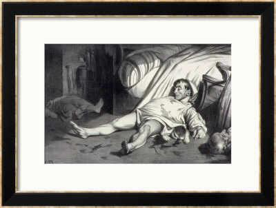 Rue Transnonain, April 15, 1834 by Honore Daumier Pricing Limited Edition Print image