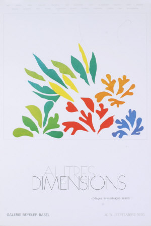 Dimension/Collage, C.1976 by Henri Matisse Pricing Limited Edition Print image