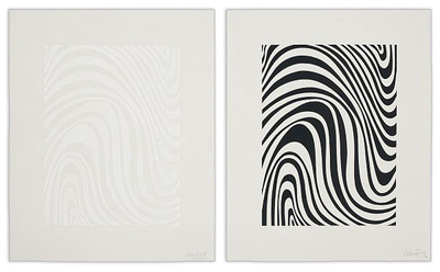 Loopy-Loops, C.1995, 2 Blatt by Sol Lewitt Pricing Limited Edition Print image