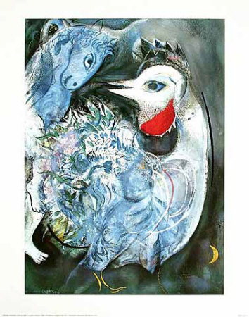 Feathers In Bloom by Marc Chagall Pricing Limited Edition Print image